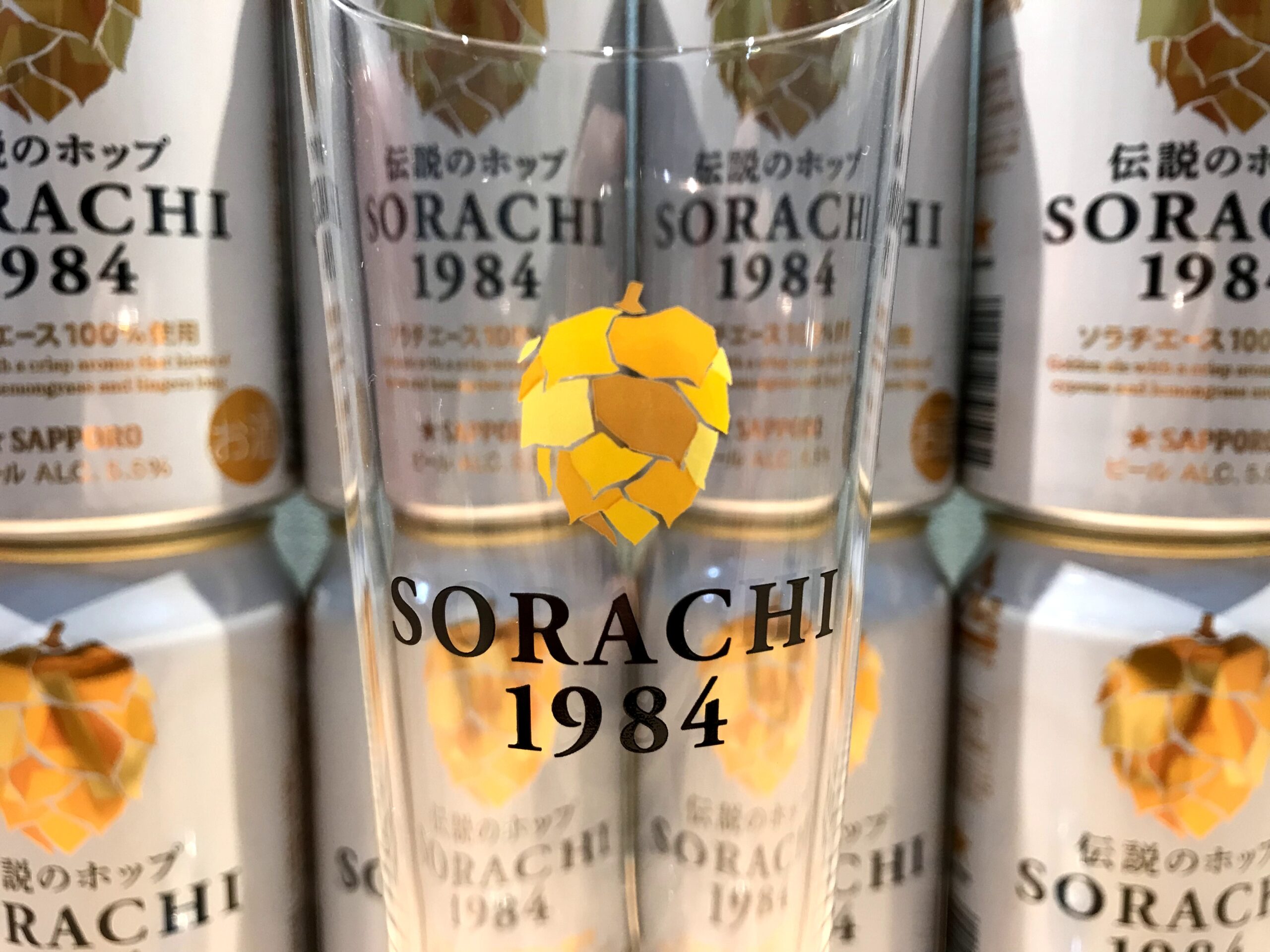 “SORACHI1984”オリジナルグラス付きセットを購入した感想と入手方法【サッポロビール】 - わたぱぷのビールグラス探訪ブログ